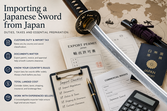 Importing a Japanese Sword from Japan: Duties, Taxes and Essential Preparation