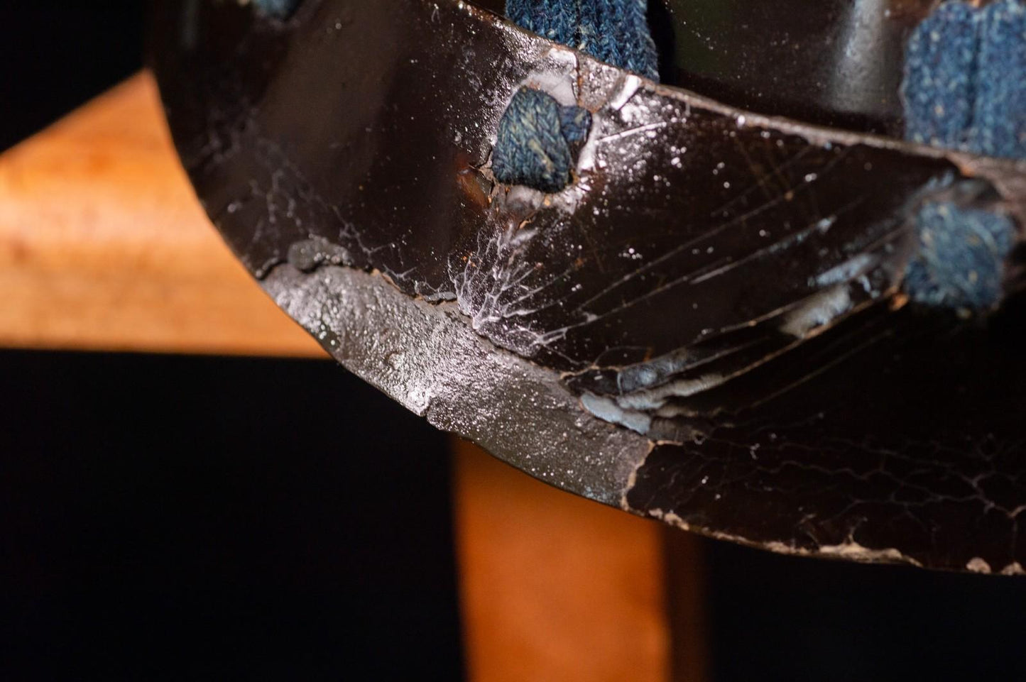 Genuine Antique Samurai Helmet KABUTO Edo PeriodF/S KAB63