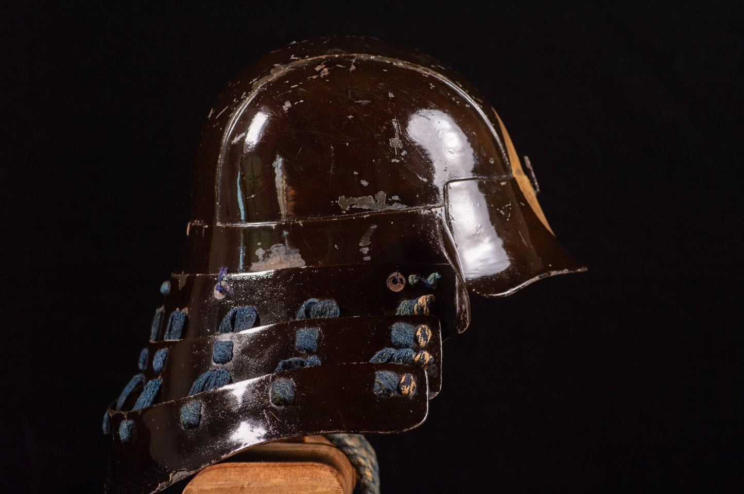 Genuine Antique Samurai Helmet KABUTO Edo PeriodF/S KAB63