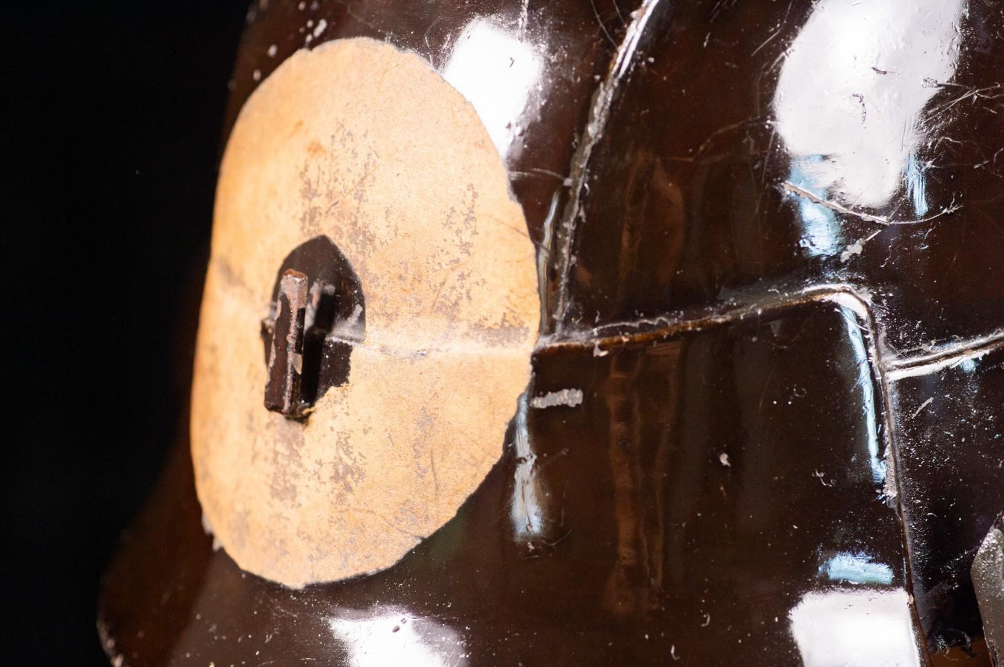 Genuine Antique Samurai Helmet KABUTO Edo PeriodF/S KAB63