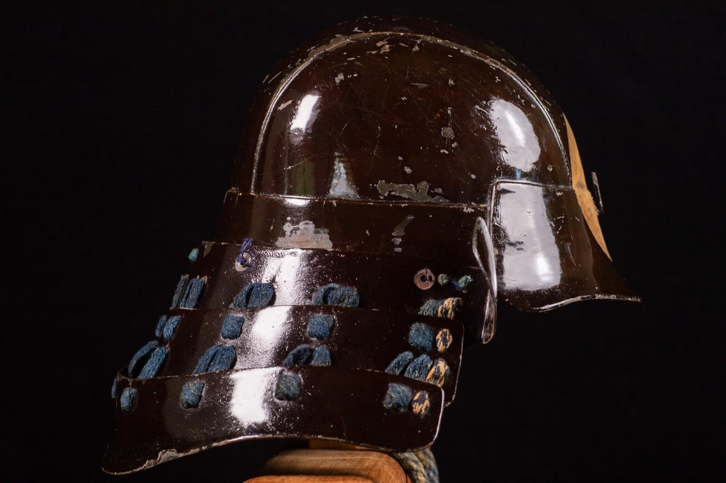 Genuine Antique Samurai Helmet KABUTO Edo PeriodF/S KAB63