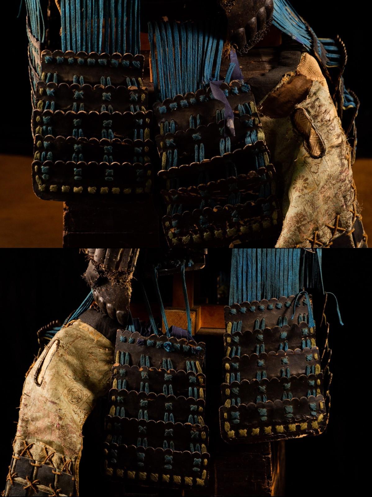 Genuine Samurai Armor Life Size Yoroi w/chest Edo Period Japanese Antique 32