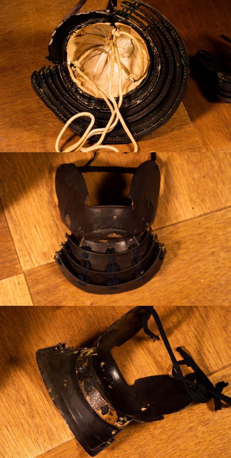 Genuine Samurai Armor Life Size Yoroi w/chest Edo Period Japanese Antique 32