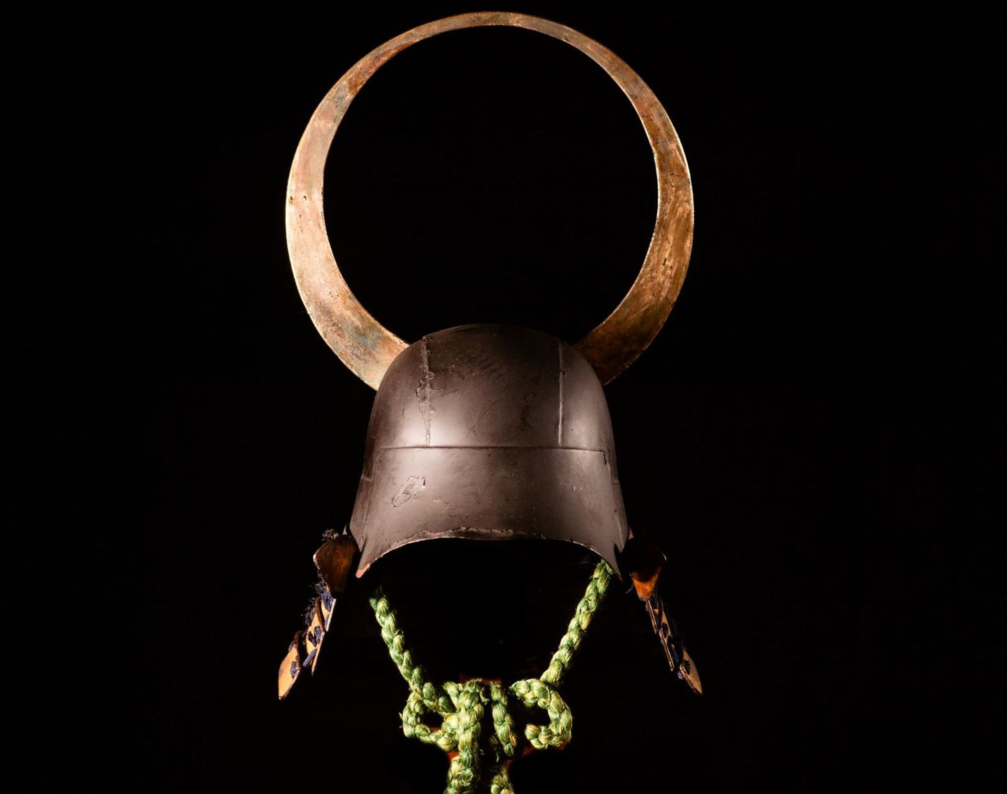 Genuine Antique Samurai Helmet KABUTO Edo PeriodF/S 64