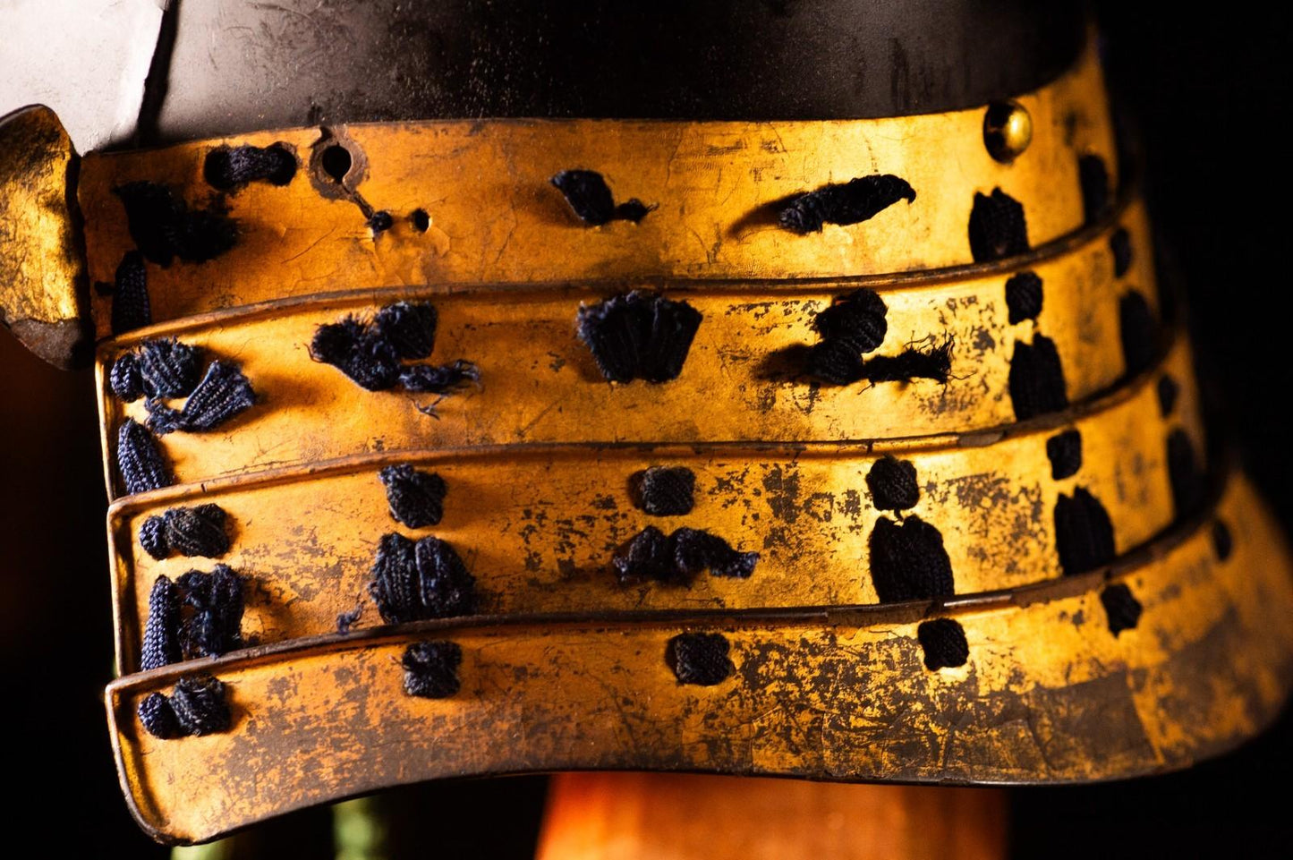 Genuine Antique Samurai Helmet KABUTO Edo PeriodF/S 64