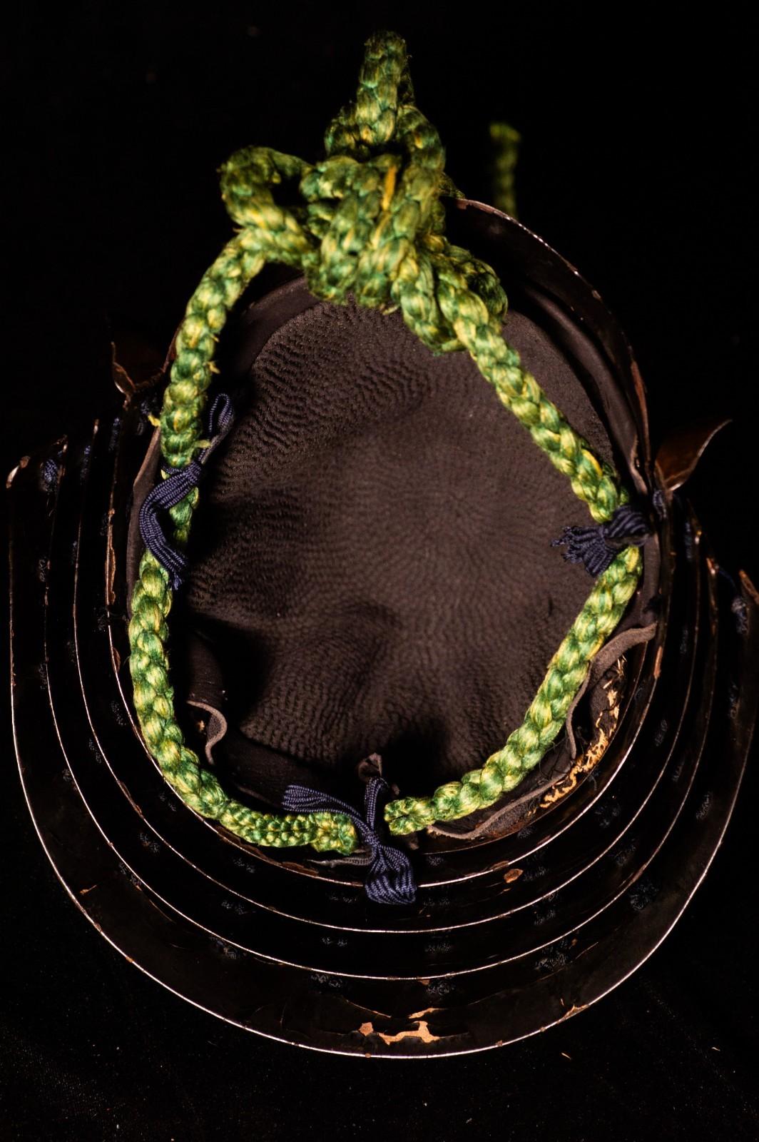 Genuine Antique Samurai Helmet KABUTO Edo PeriodF/S 64