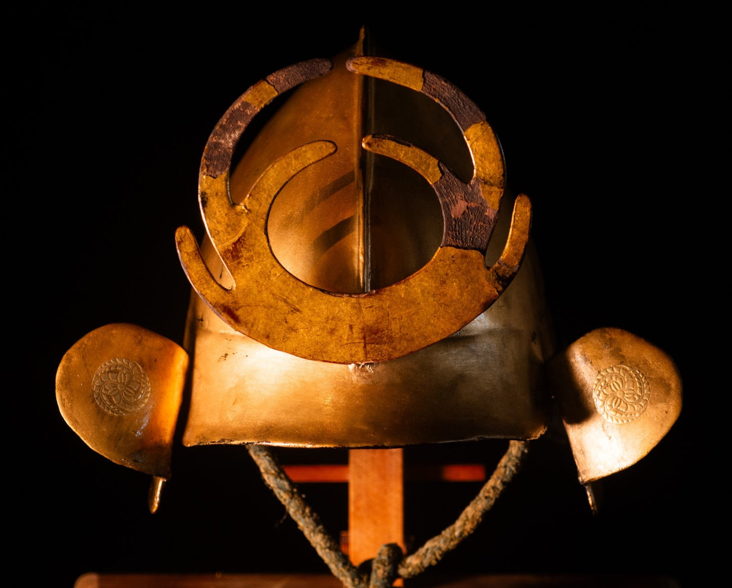 Genuine Antique Samurai Helmet KABUTO Edo PeriodF/S 65