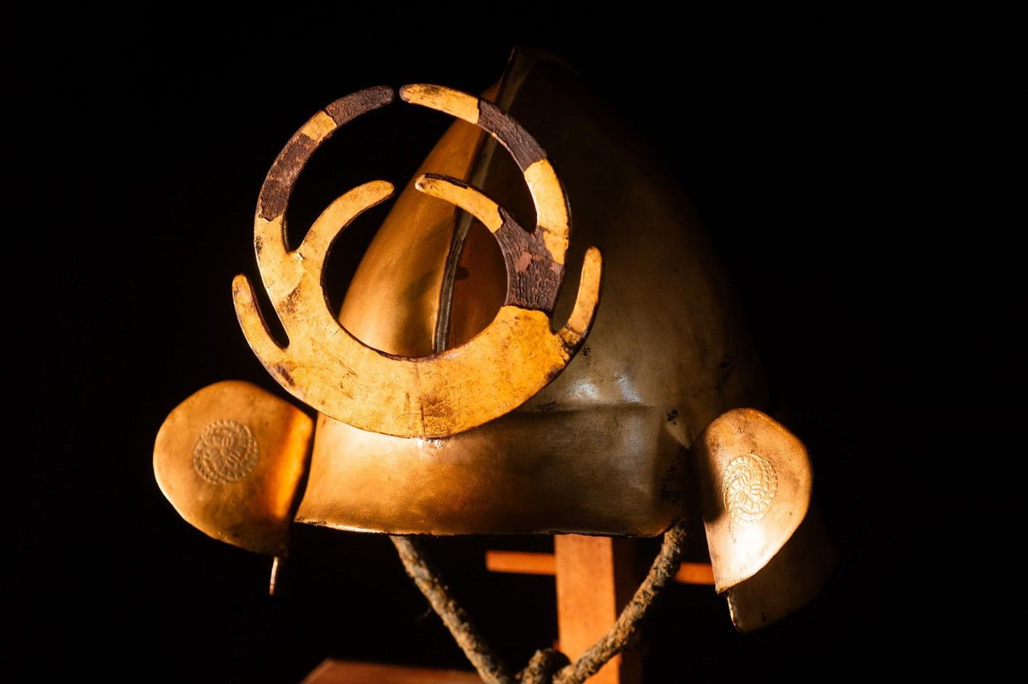 Genuine Antique Samurai Helmet KABUTO Edo PeriodF/S 65