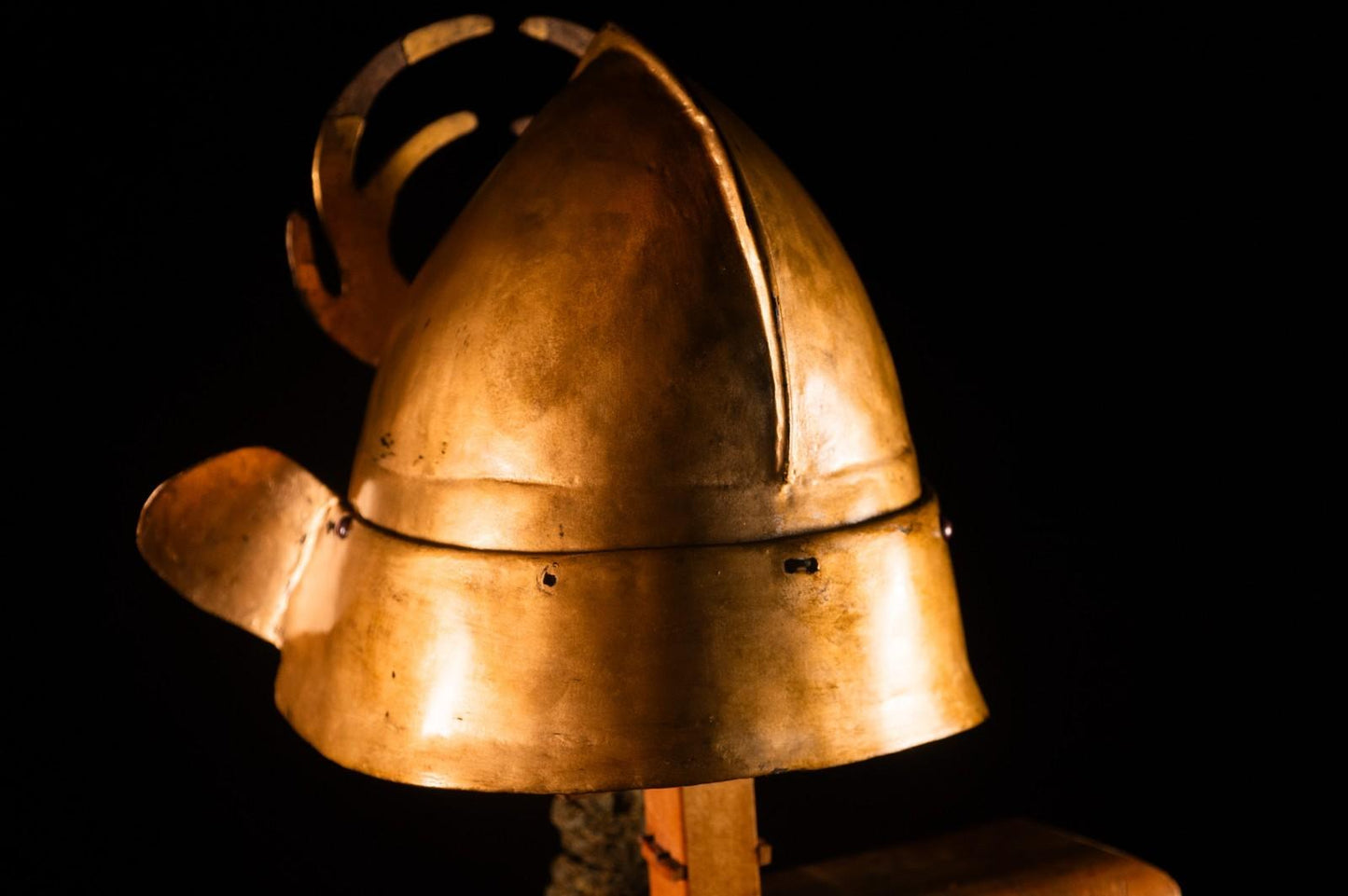 Genuine Antique Samurai Helmet KABUTO Edo PeriodF/S 65