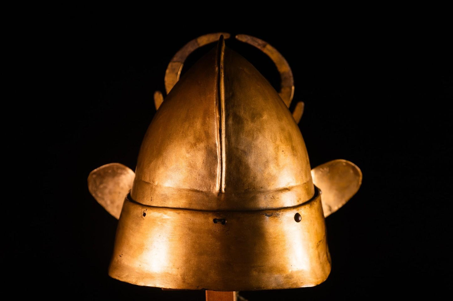 Genuine Antique Samurai Helmet KABUTO Edo PeriodF/S 65