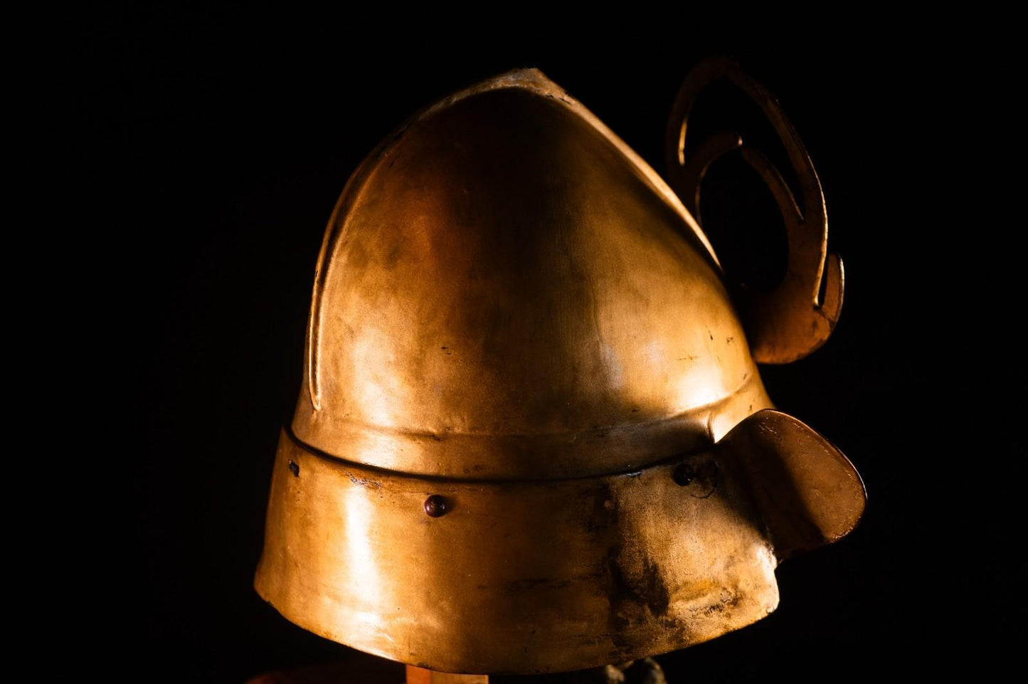 Genuine Antique Samurai Helmet KABUTO Edo PeriodF/S 65