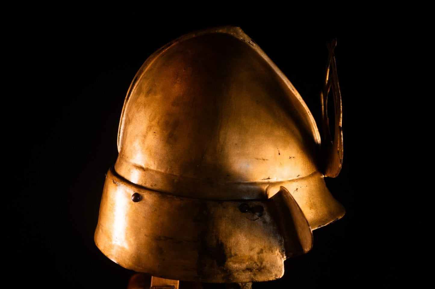 Genuine Antique Samurai Helmet KABUTO Edo PeriodF/S 65