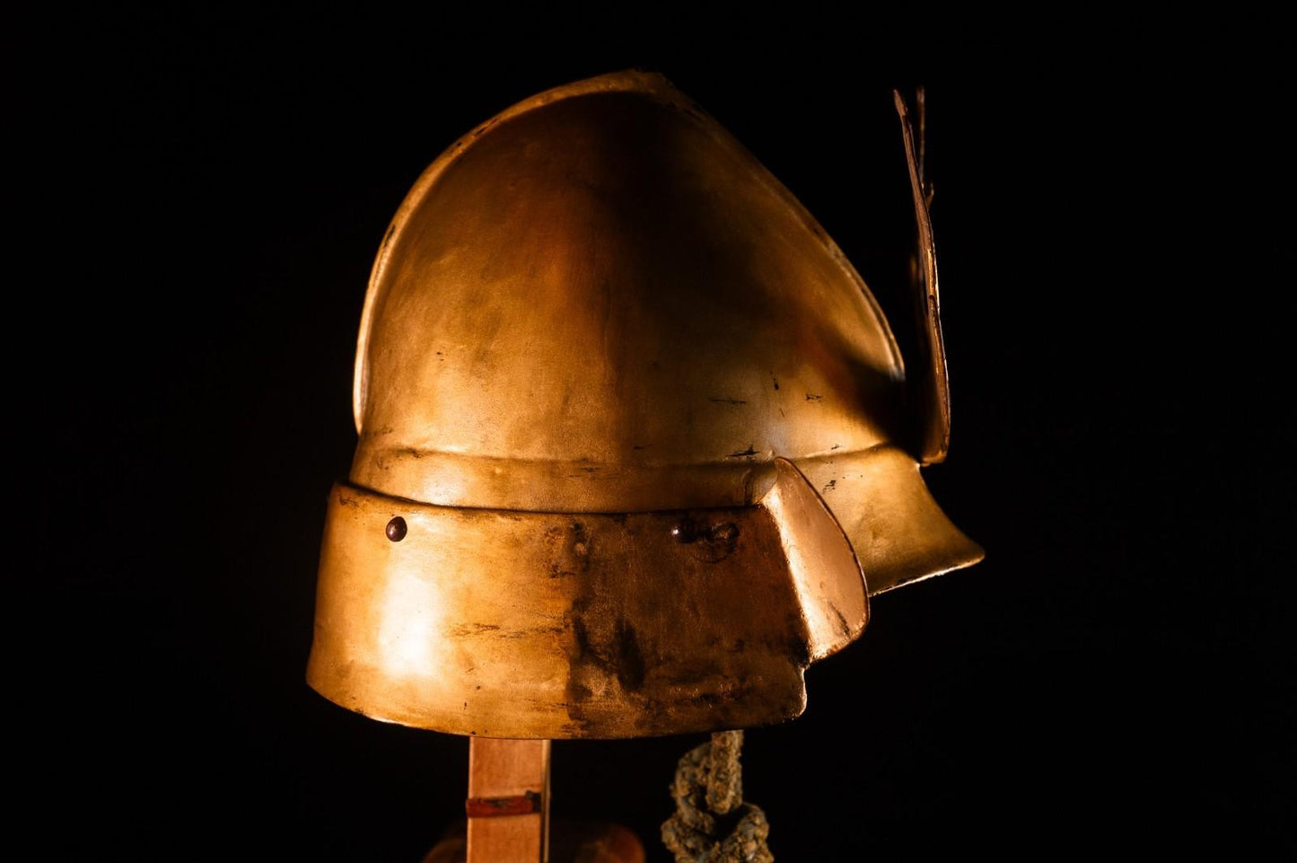 Genuine Antique Samurai Helmet KABUTO Edo PeriodF/S 65