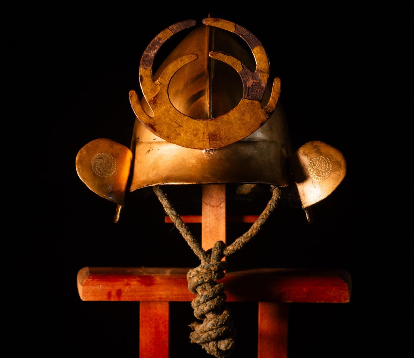 Genuine Antique Samurai Helmet KABUTO Edo PeriodF/S 65