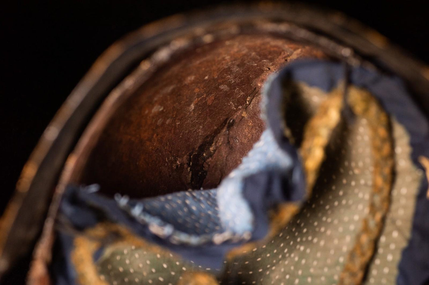 Genuine Antique Samurai Helmet KABUTO Edo PeriodF/S 65