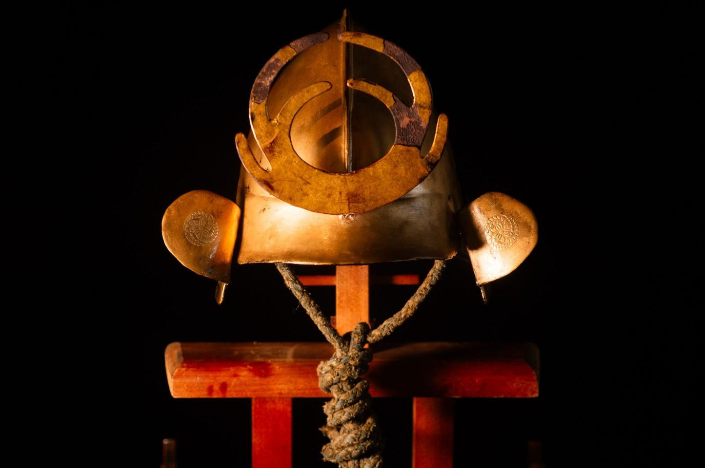 Genuine Antique Samurai Helmet KABUTO Edo PeriodF/S 65