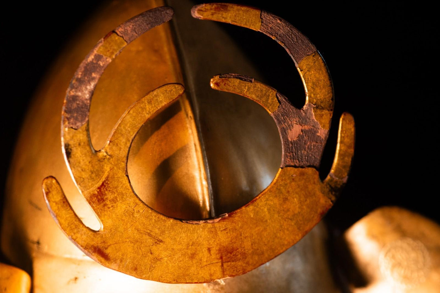 Genuine Antique Samurai Helmet KABUTO Edo PeriodF/S 65