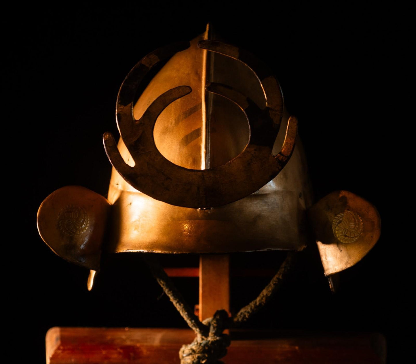 Genuine Antique Samurai Helmet KABUTO Edo PeriodF/S 65