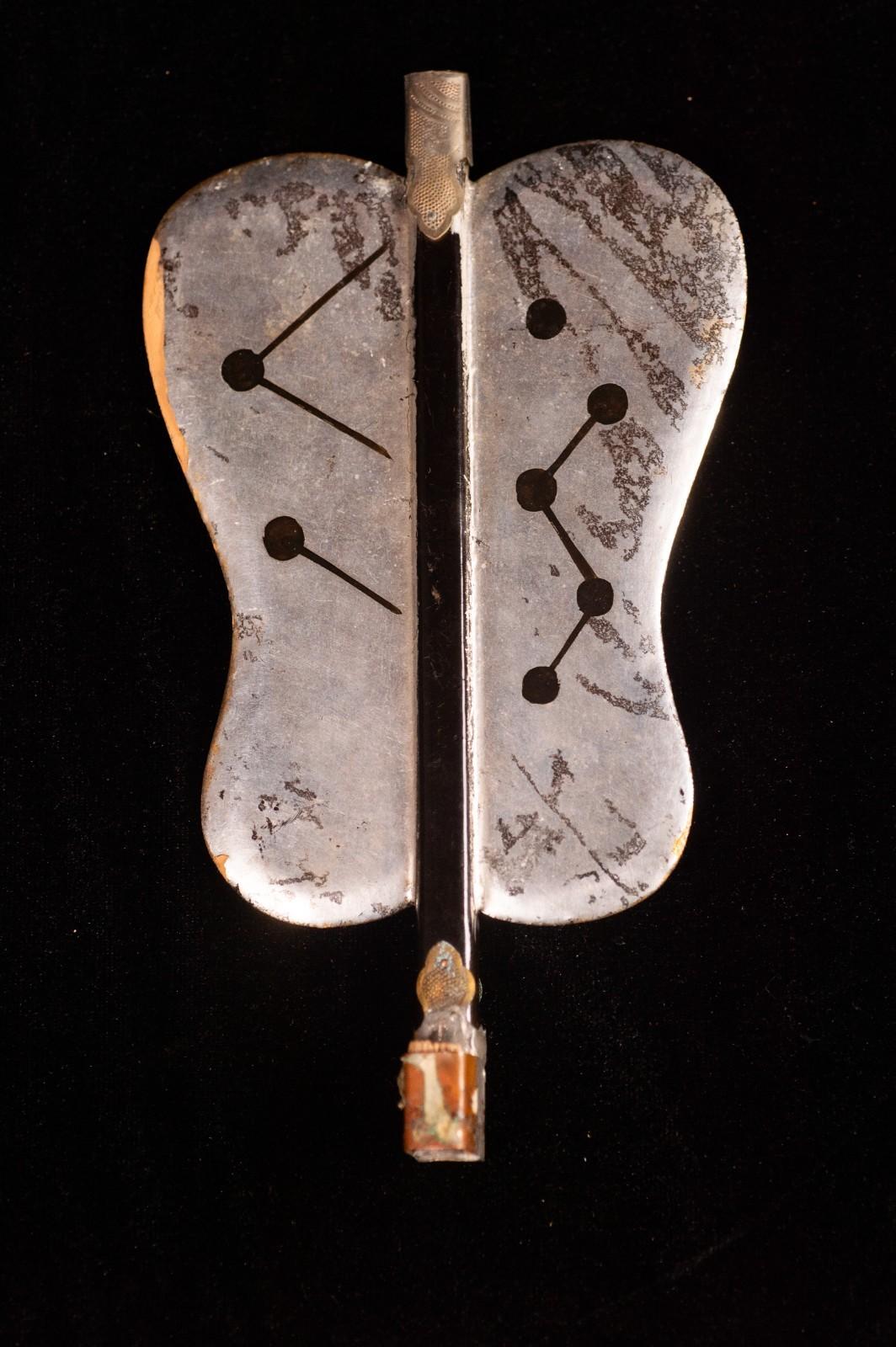 Genuine Antique Samurai Helmet KABUTO Edo Period Iron F/S 67