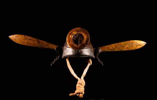 Genuine Antique Samurai Helmet KABUTO Edo PeriodF/S 71