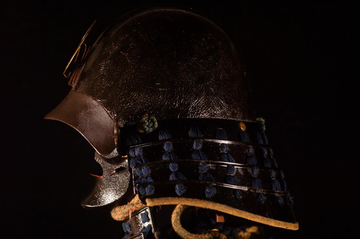 Genuine Samurai Armor Life Size Yoroi Edo Period Japanese Antique 42 Kabuto