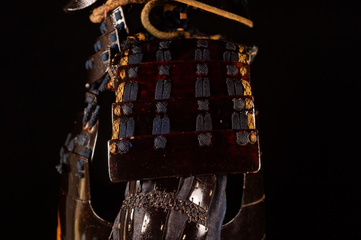 Genuine Samurai Armor Life Size Yoroi Edo Period Japanese Antique 42 Kabuto