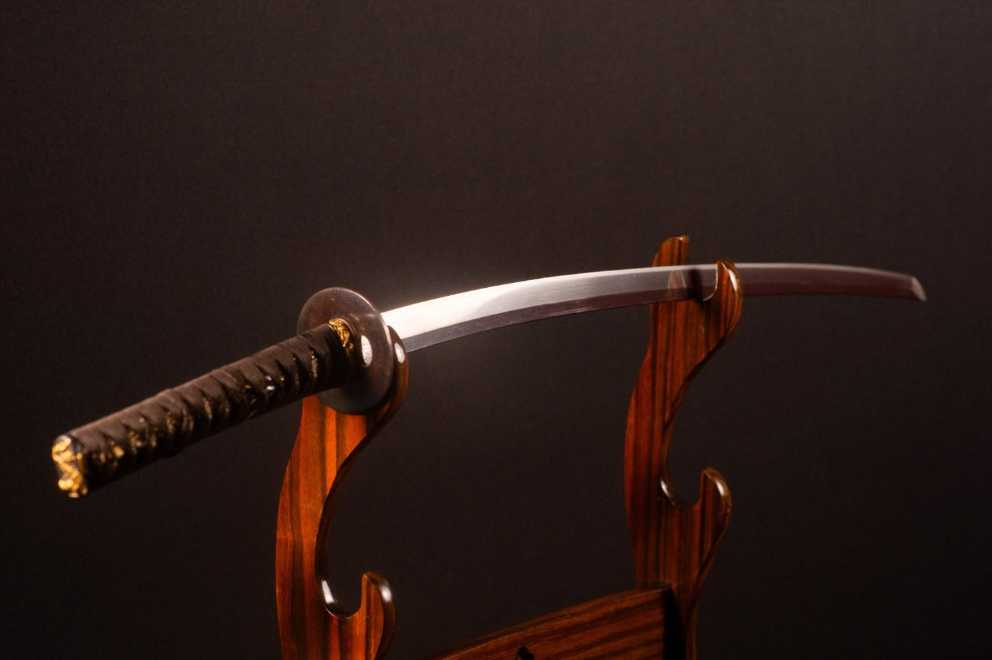 Katana Gassan 69cm w/Koshirae Japanese Genuine Antique Samurai Sword Nihonto