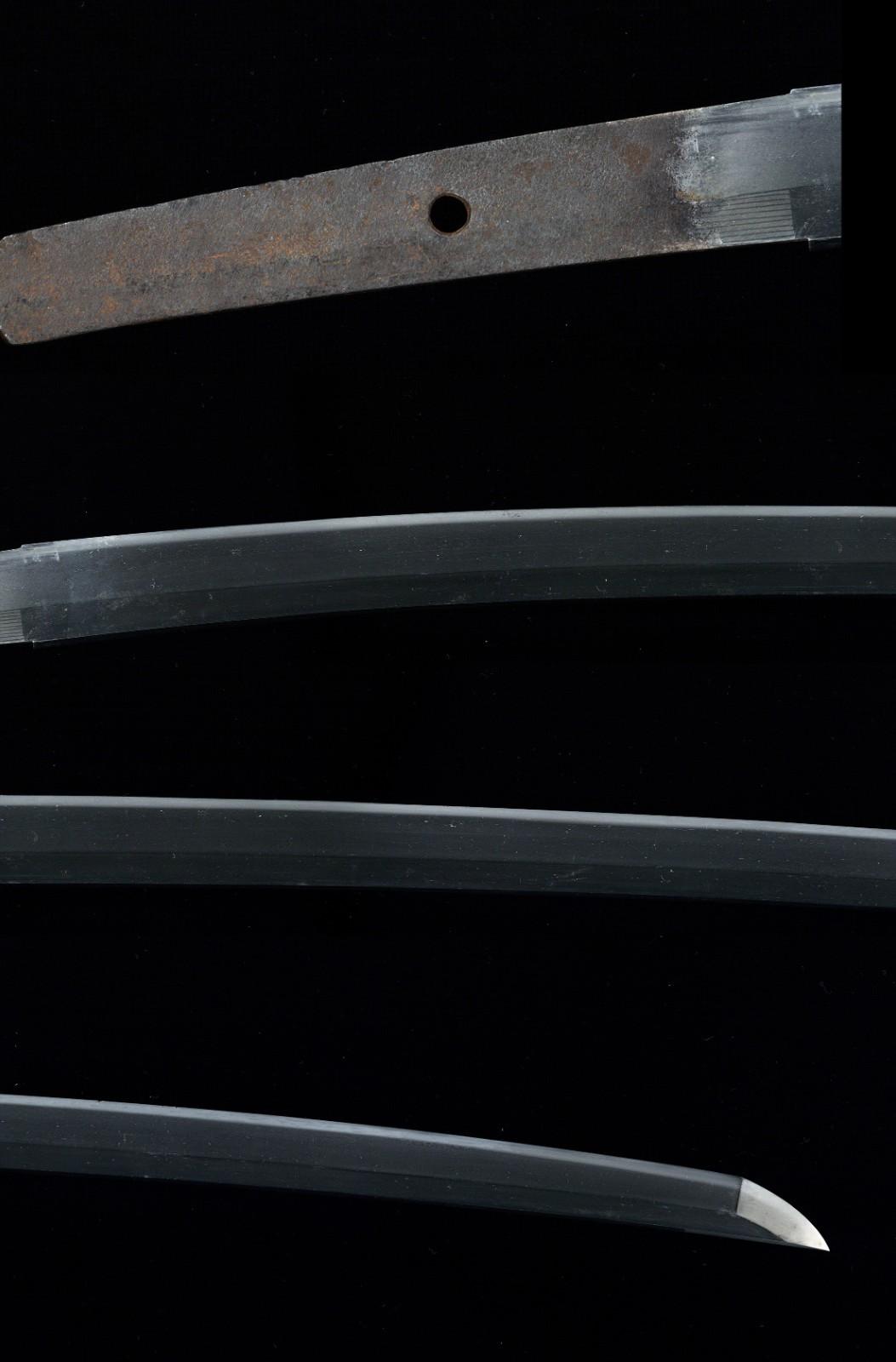 Katana Gassan 69cm w/Koshirae Japanese Genuine Antique Samurai Sword Nihonto