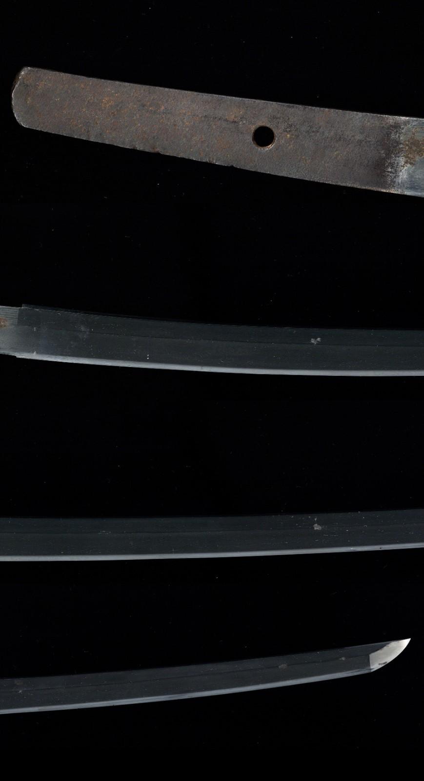 Katana Gassan 69cm w/Koshirae Japanese Genuine Antique Samurai Sword Nihonto