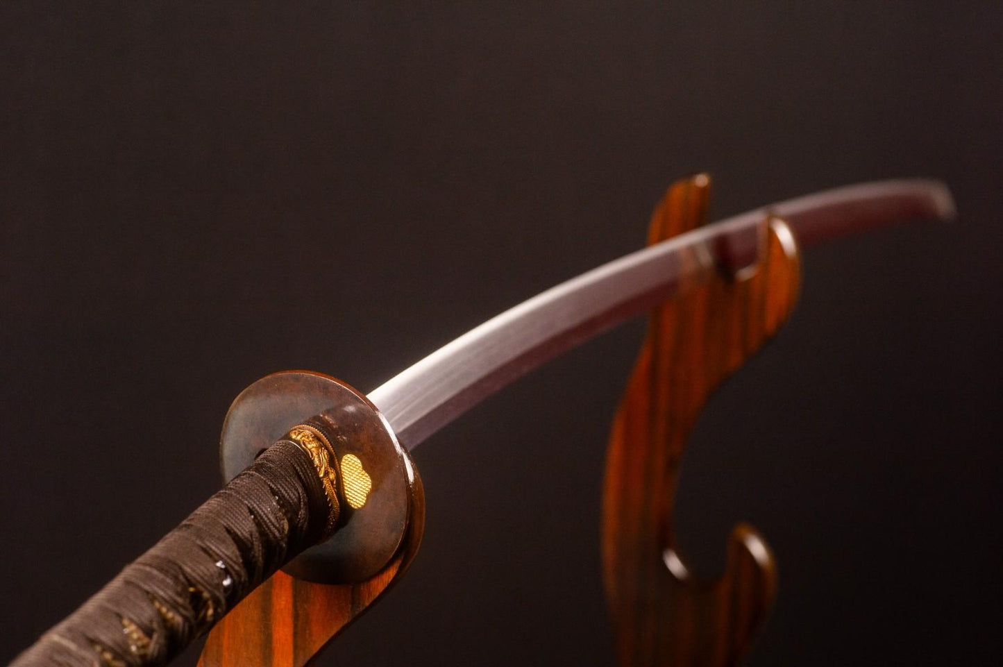 Katana Gassan 69cm w/Koshirae Japanese Genuine Antique Samurai Sword Nihonto