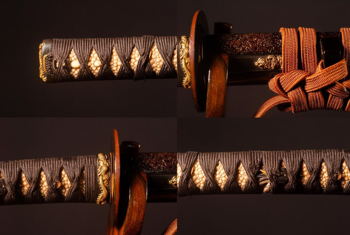 Katana Gassan 69cm w/Koshirae Japanese Genuine Antique Samurai Sword Nihonto