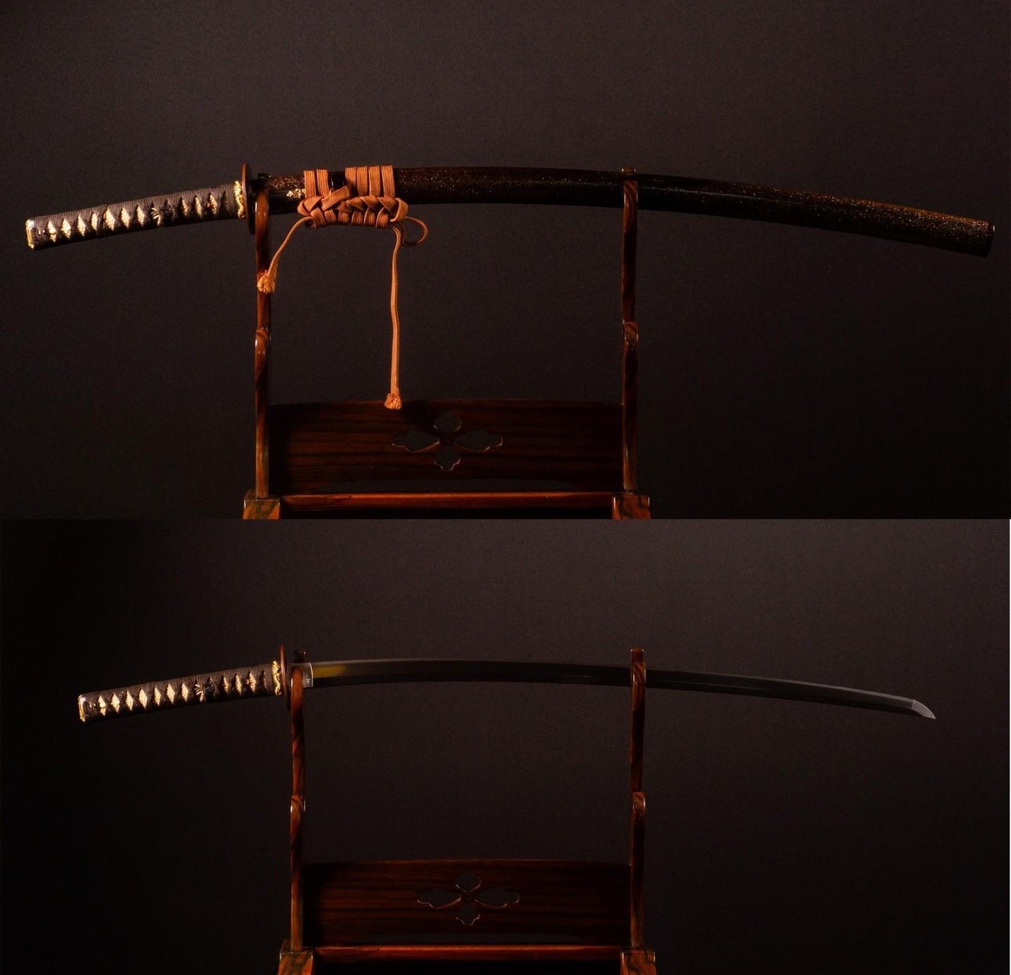 Katana Gassan 69cm w/Koshirae Japanese Genuine Antique Samurai Sword Nihonto