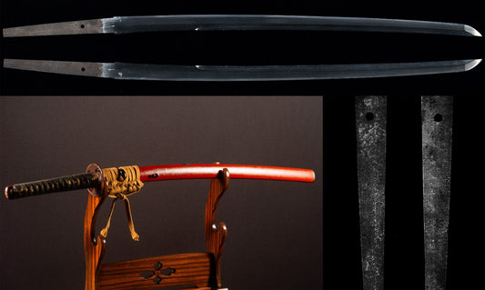 Katana Fujiwara Shigeyuki  in 1630 Suriage 66cm Japanese Antique Samurai Sword