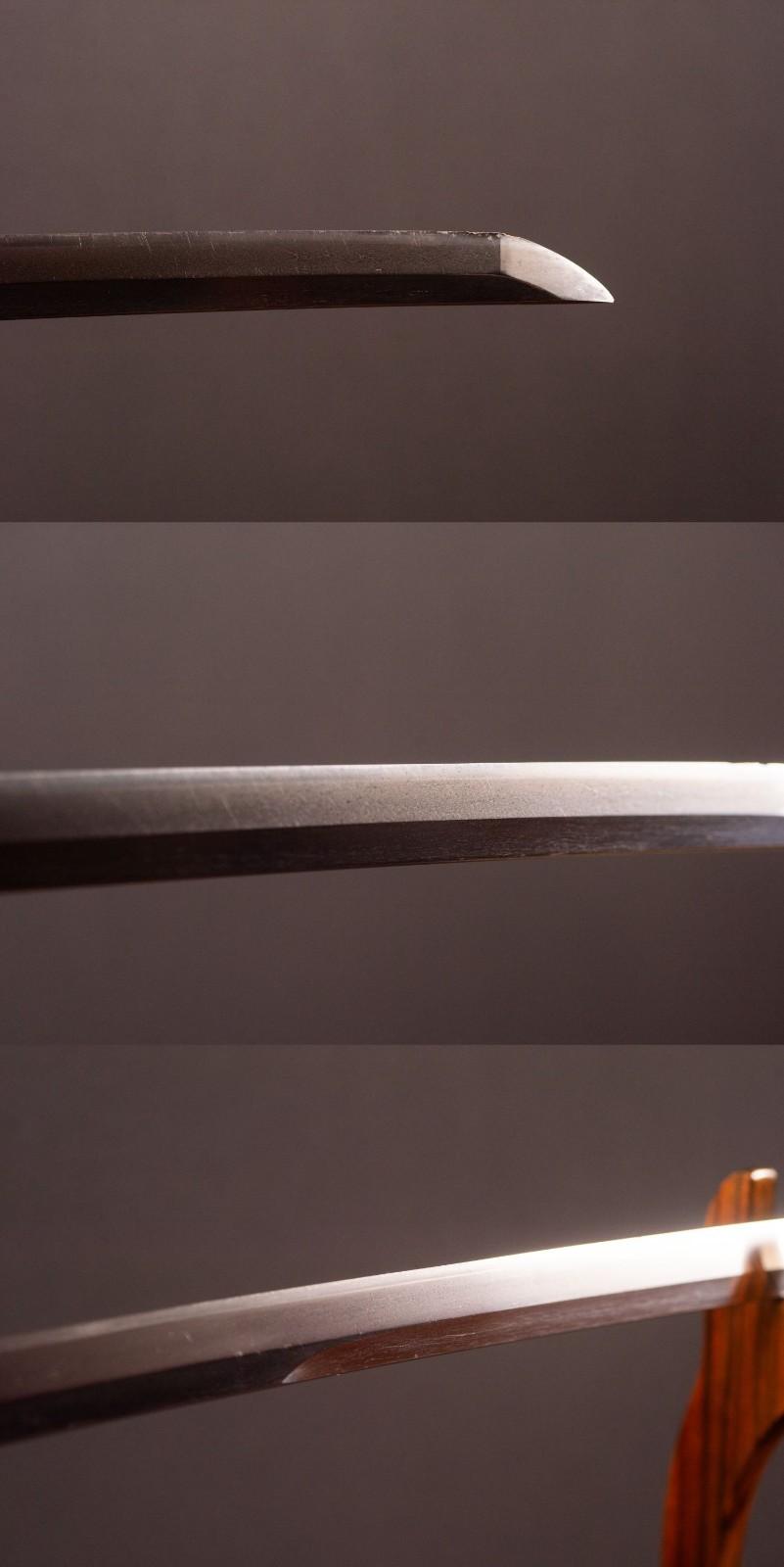 Katana Fujiwara Shigeyuki  in 1630 Suriage 66cm Japanese Antique Samurai Sword