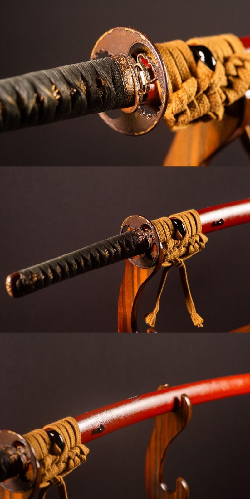 Katana Fujiwara Shigeyuki  in 1630 Suriage 66cm Japanese Antique Samurai Sword