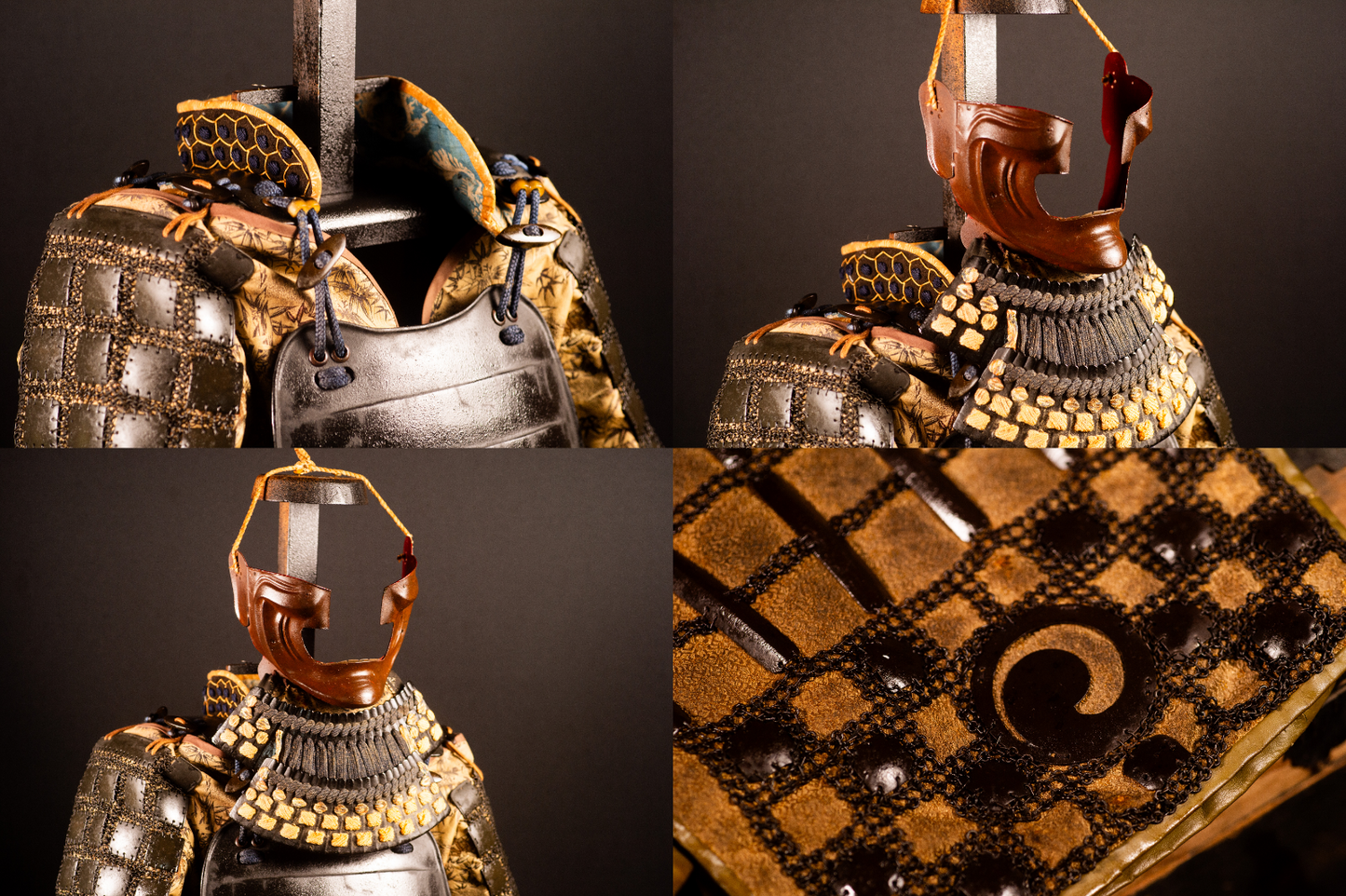 Samurai Armor Life Size Yoroi w/chest Edo Period Japanese Antique 49