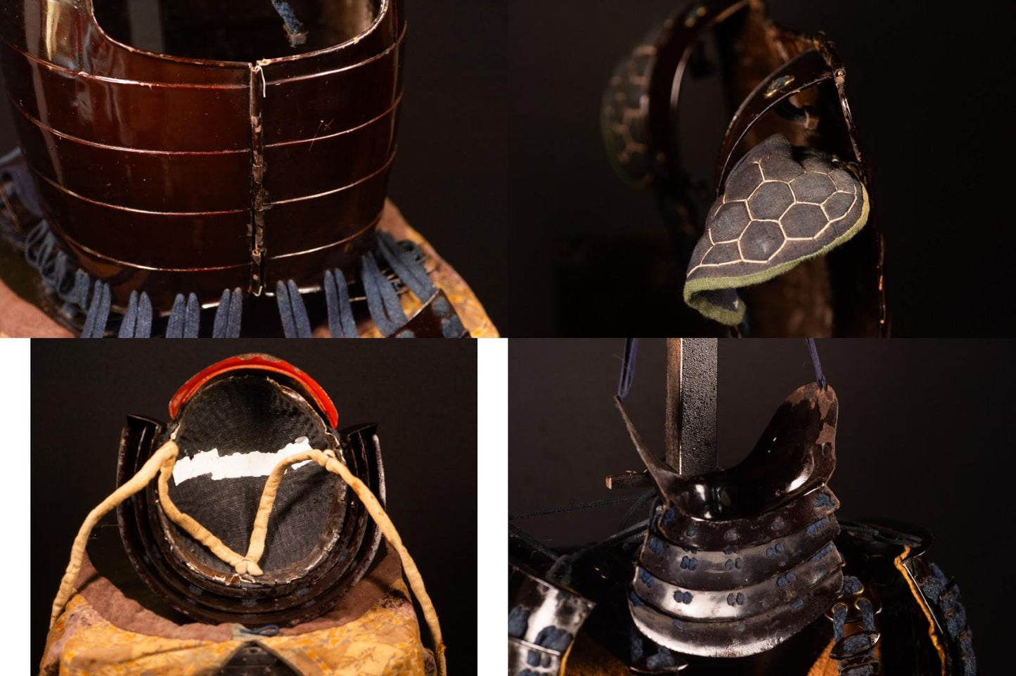 Genuine Samurai Armor Life Size Yoroi w/chest Edo Period Japanese Antique 52