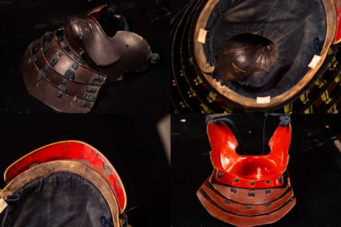Samurai Armor Life Size Yoroi w/chest Edo Period Japanese Antique 55