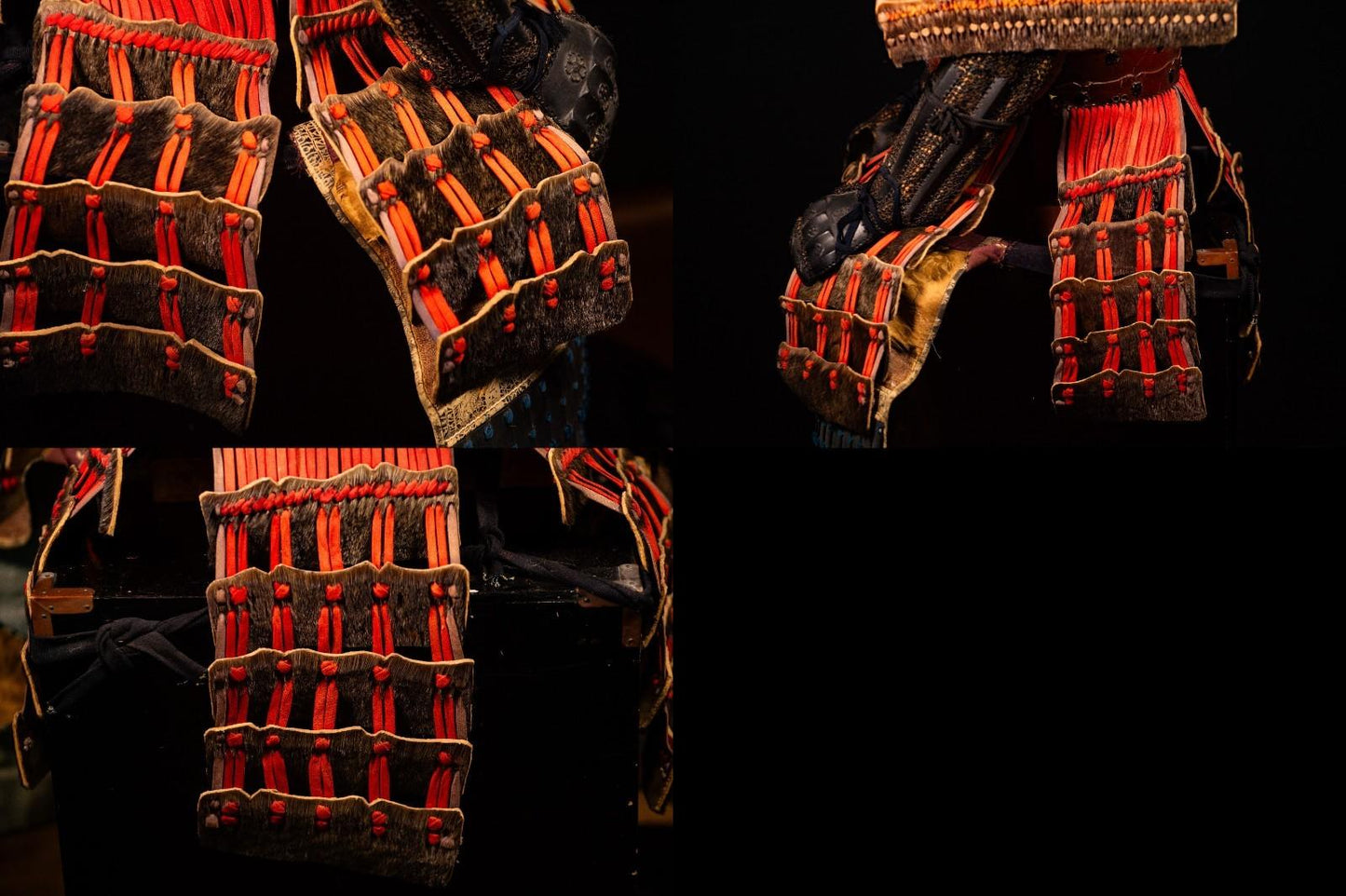 Samurai Armor Life Size Yoroi w/chest Edo Period Japanese Antique 55