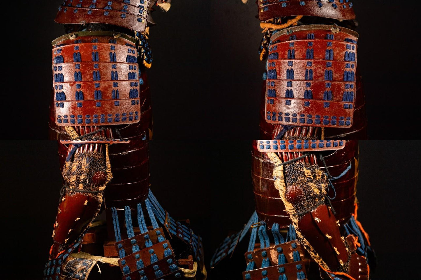 Genuine Samurai Armor Life Size Yoroi w/chest Edo Period Japanese Antique 56