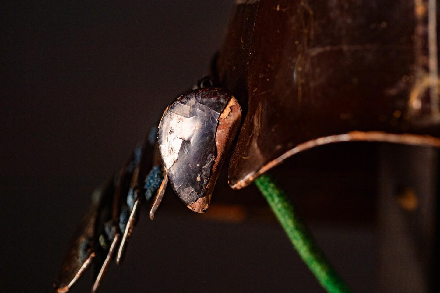 Genuine Antique Samurai Helmet KABUTO Edo PeriodF/S 86