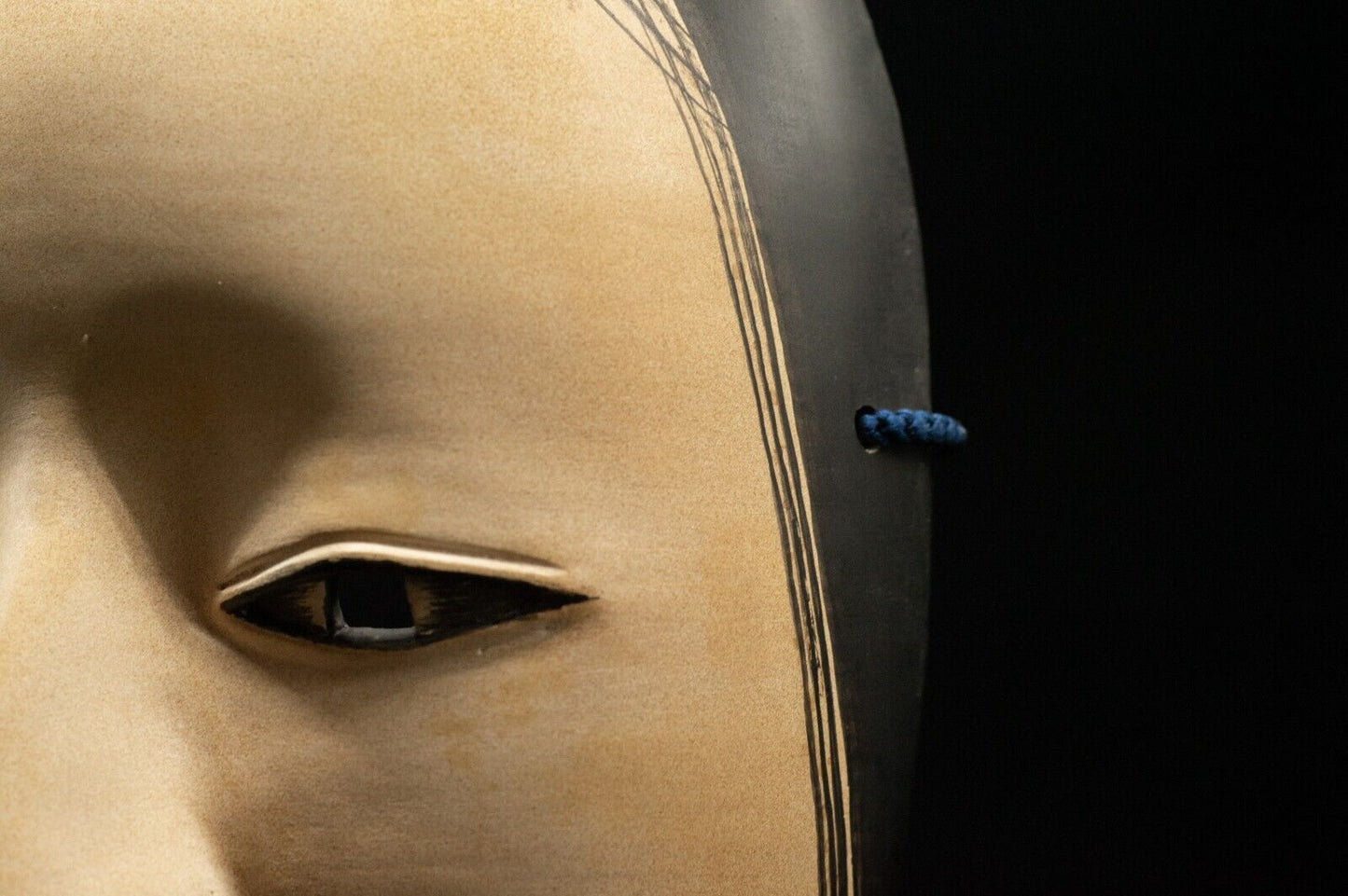 HQ Signed Wooden Noh Mask Zo-Onna 増女 Seiun 静雲 Made Noh Men Japanese Vintage