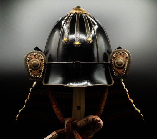 Samurai Helmet KABUTO Iron Armor Japanese Antique Vintage