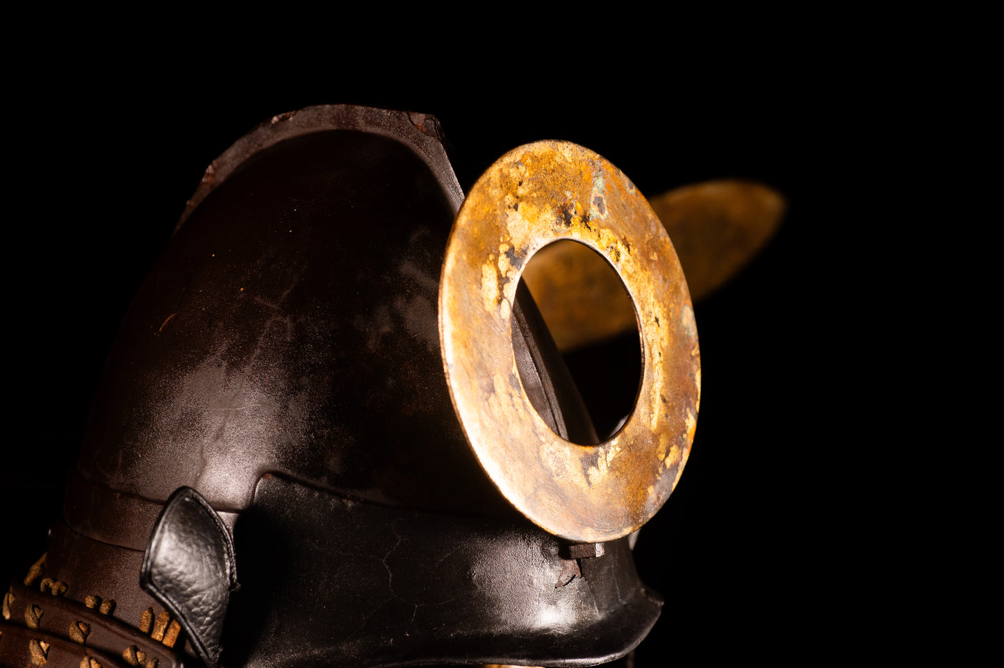 Genuine Antique Samurai Helmet KABUTO Edo PeriodF/S 71