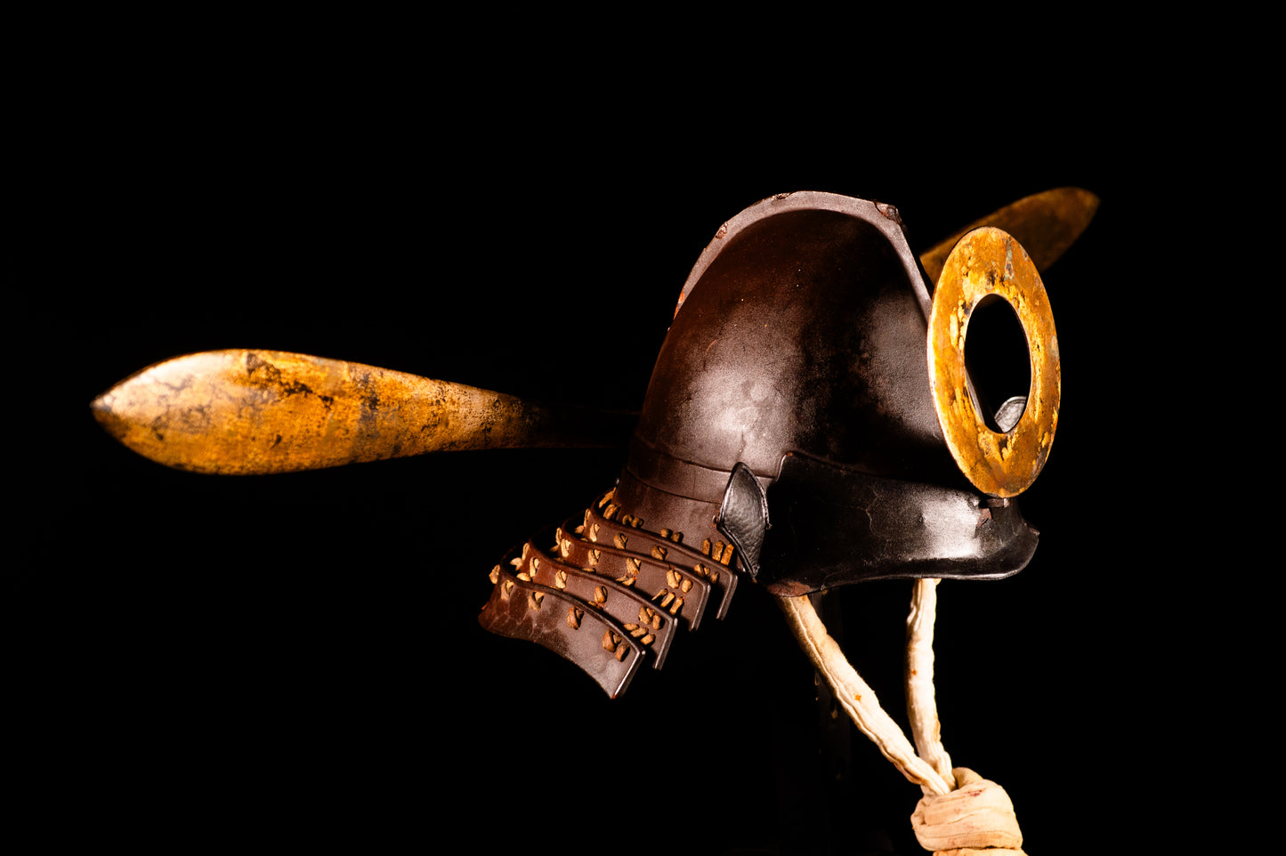 Genuine Antique Samurai Helmet KABUTO Edo PeriodF/S 71