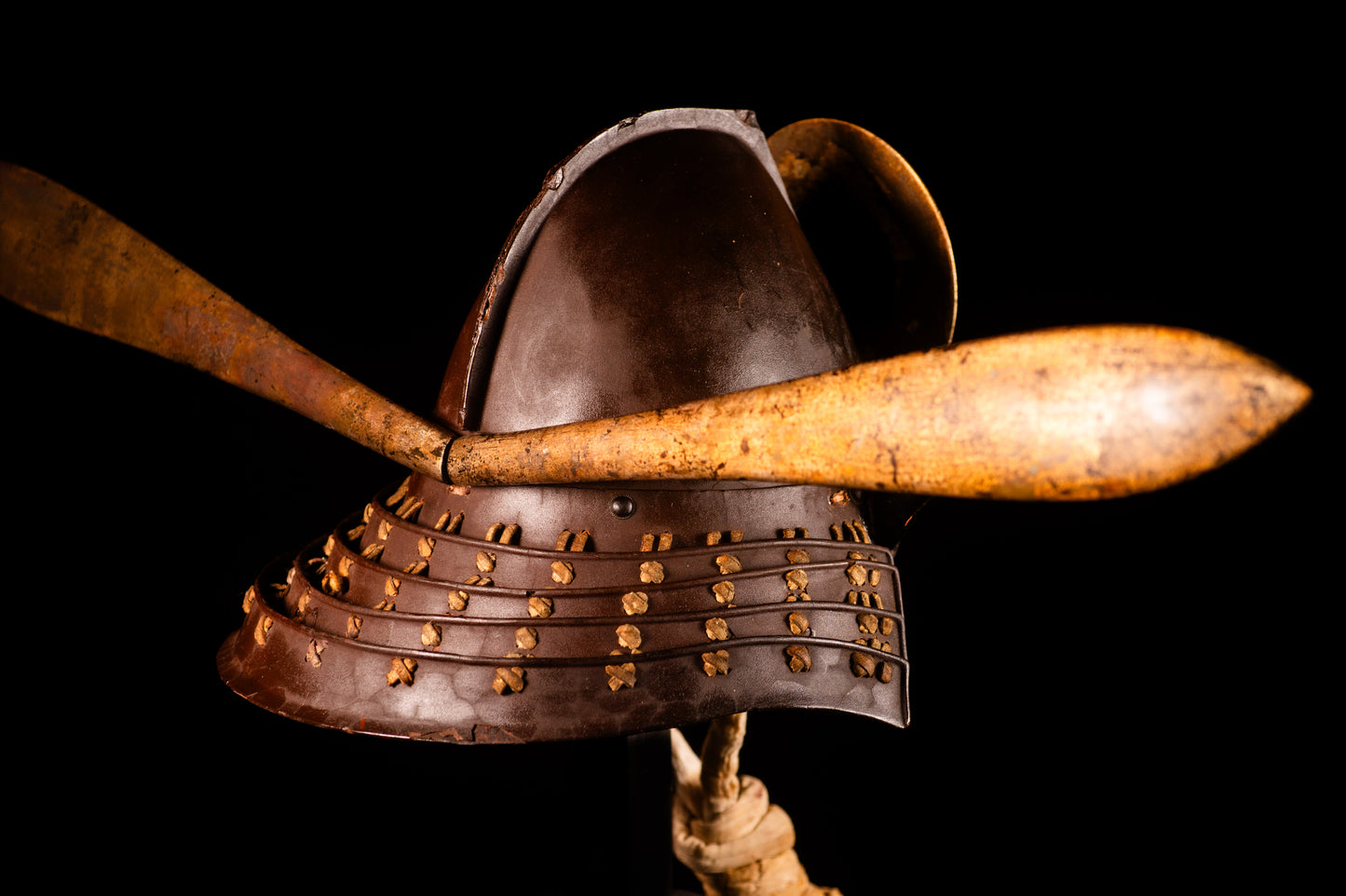 Genuine Antique Samurai Helmet KABUTO Edo PeriodF/S 71