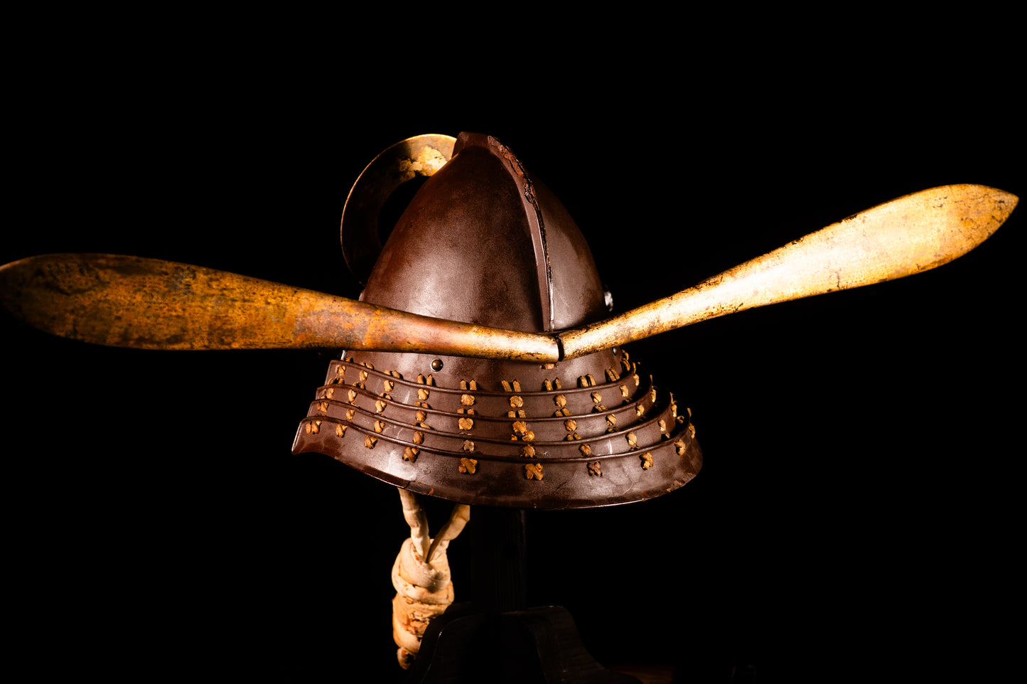 Genuine Antique Samurai Helmet KABUTO Edo PeriodF/S 71