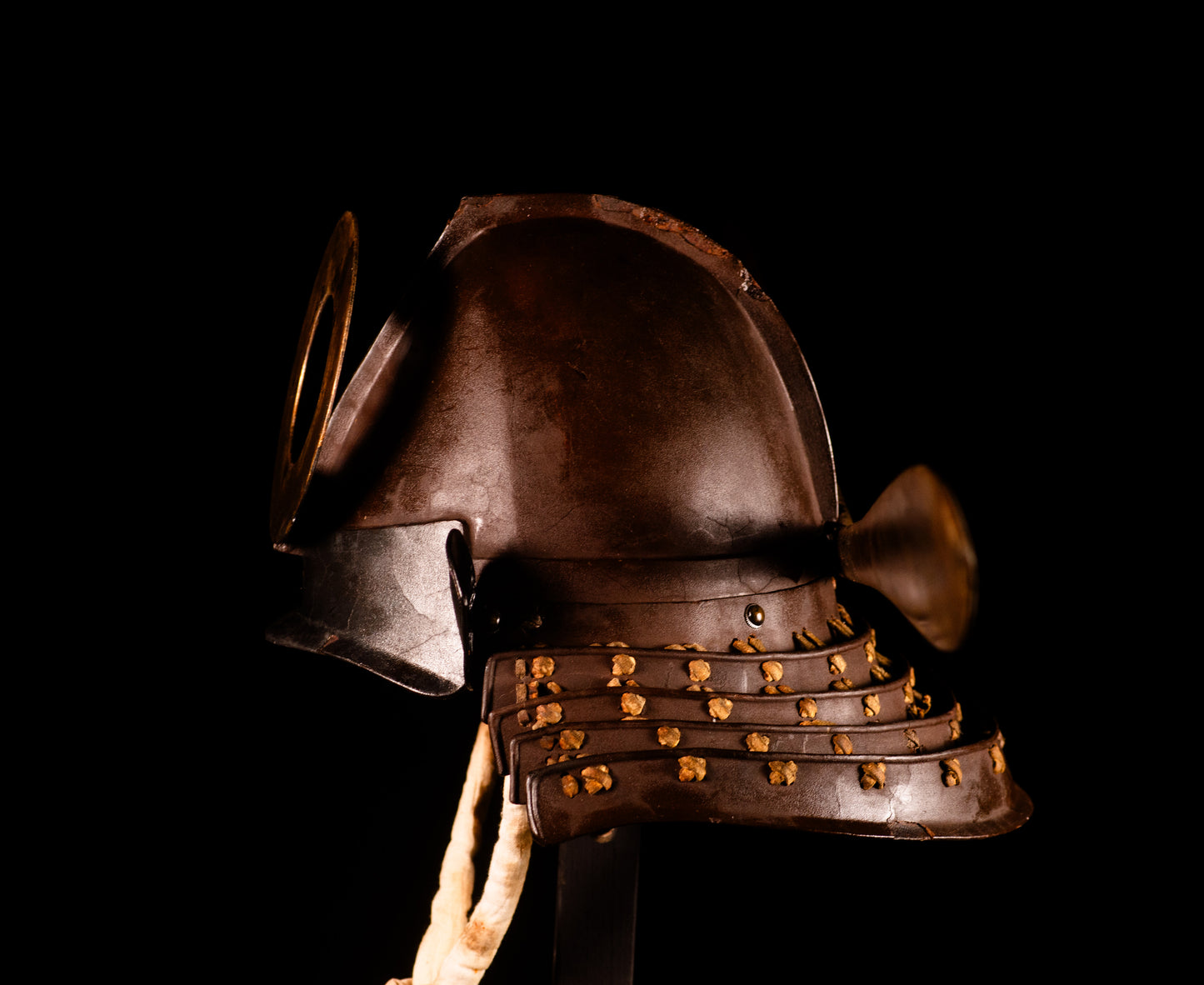 Genuine Antique Samurai Helmet KABUTO Edo PeriodF/S 71