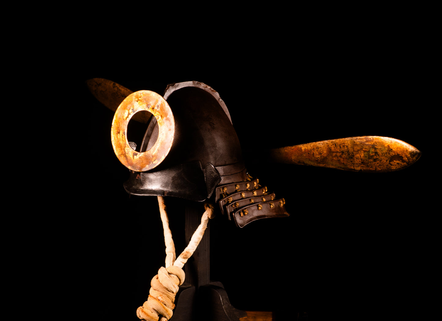 Genuine Antique Samurai Helmet KABUTO Edo PeriodF/S 71