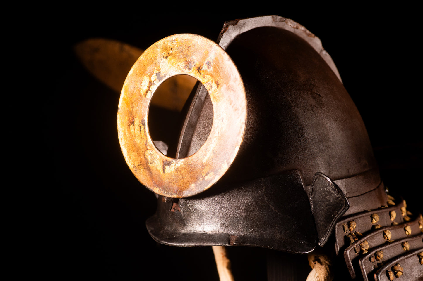 Genuine Antique Samurai Helmet KABUTO Edo PeriodF/S 71